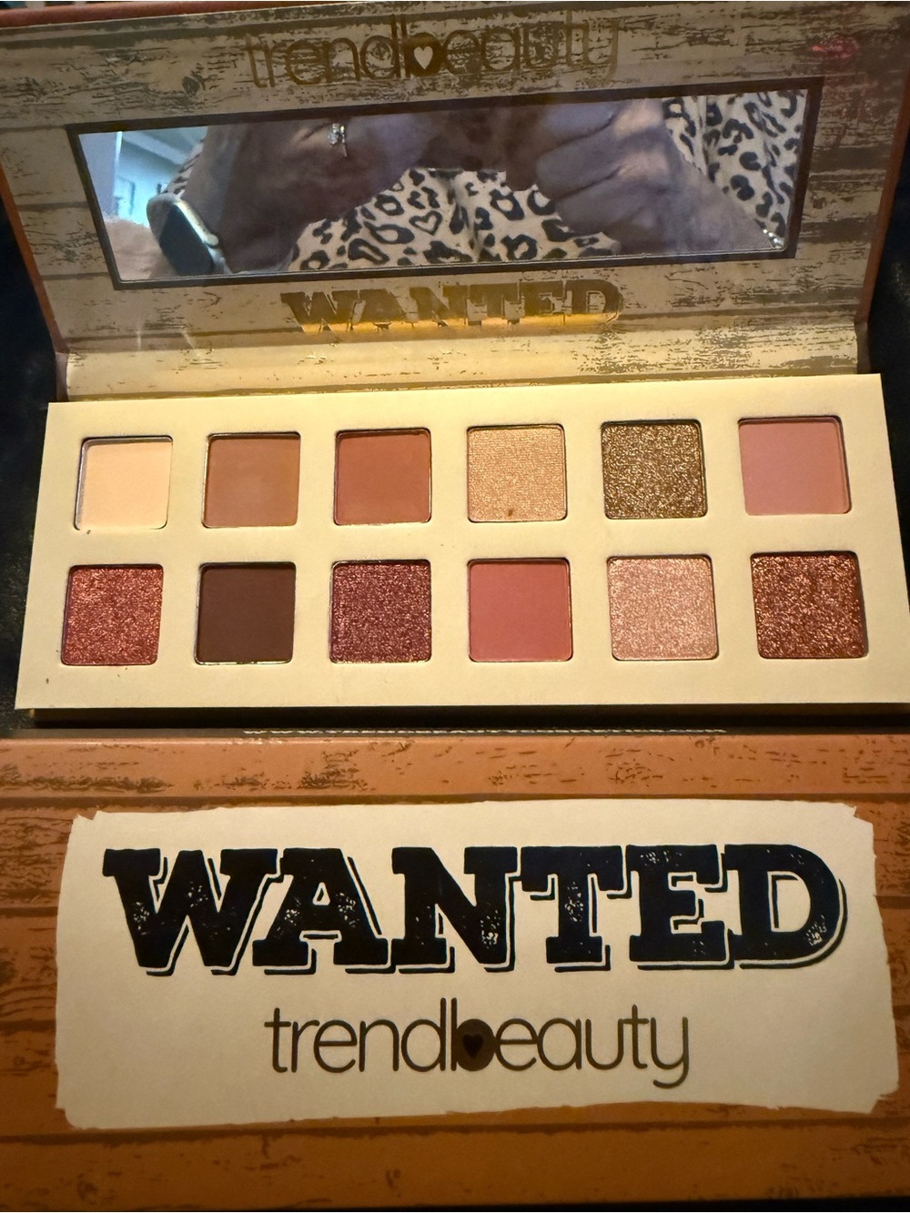 Wanted Eyeshadow Palette — Warm Pink & Rose Shades